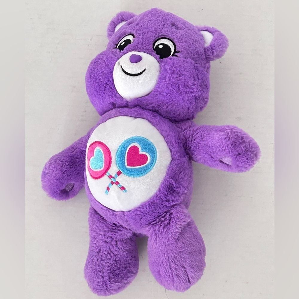 Care Bears | Share Bear Plush Toy 14" Teddy Purple